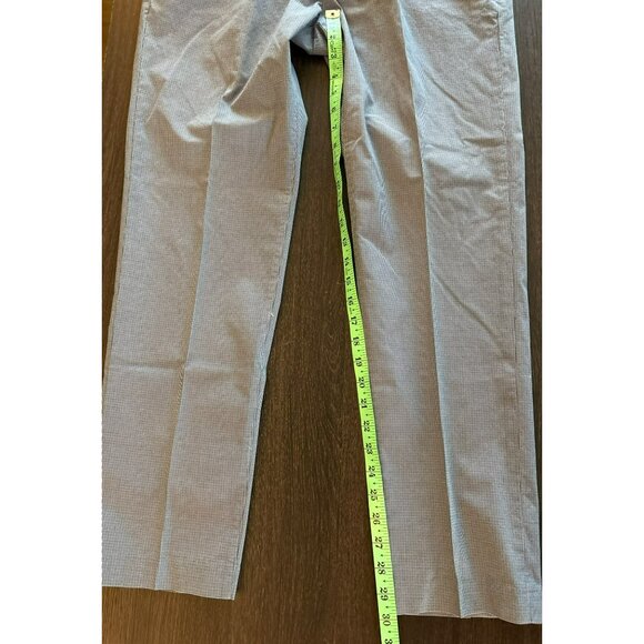 Bonobos Wednesday Blue Houndstooth Slim Fit Men's Golf Pants Size 34x30 - Picture 10 of 10